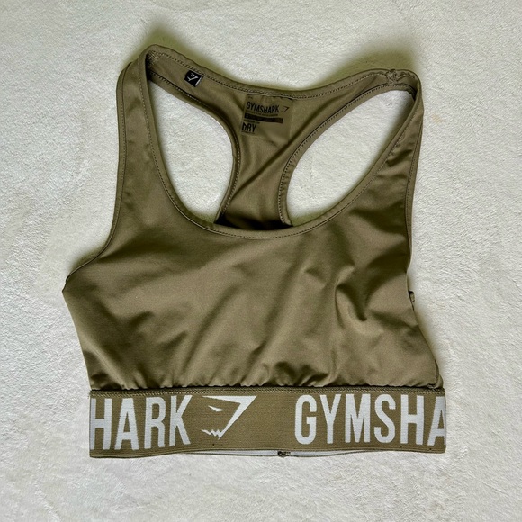 Gymshark Other - GYMSHARK Sports Bra Dry Flex Olive Green sz. Small